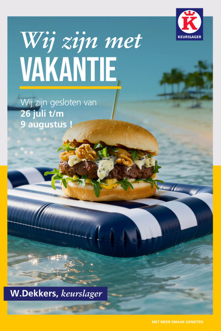 Vakantiesluiting